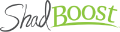 shadboost gray green logo - boost your business